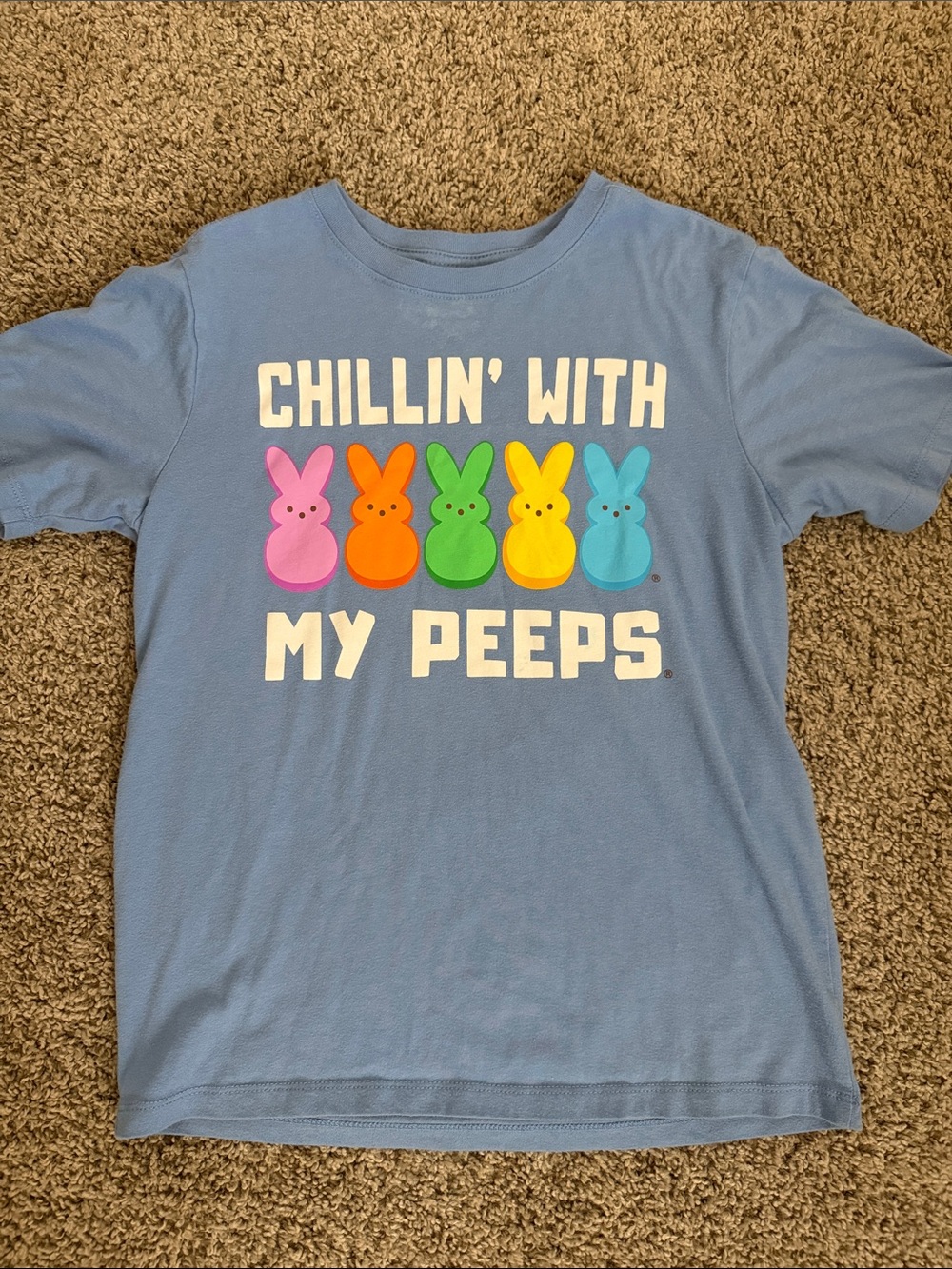 "Chillin' With My Peeps" Graphic T-Shirt